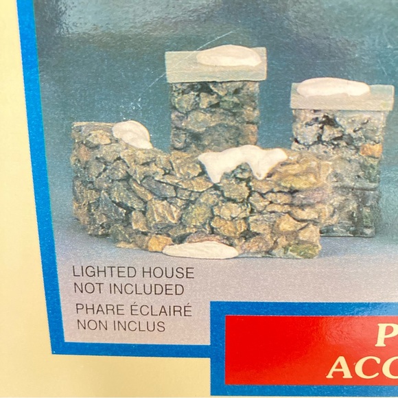 LEMAX Village 1999 Stone Wall Accessory. Never Displayed - Picture 5 of 5